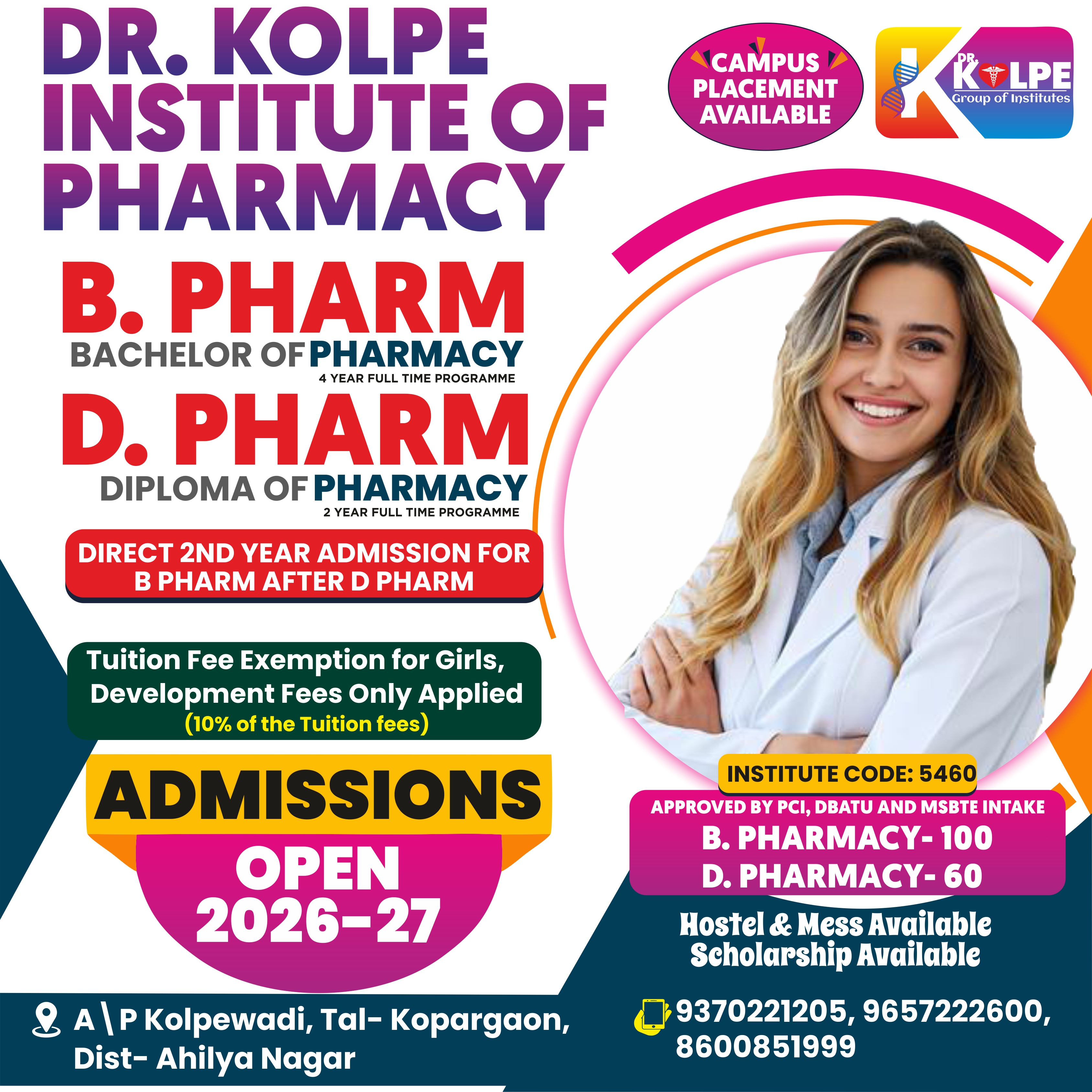 SND Nusring College Flyer